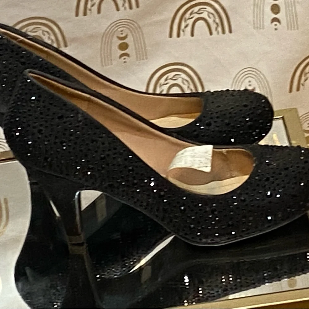 Glamorous Black Stiletto Heels